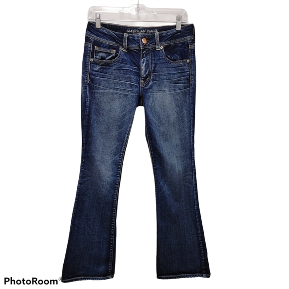 American Eagle Kick Boot Super Stretch Jeans - Picture 1 of 10